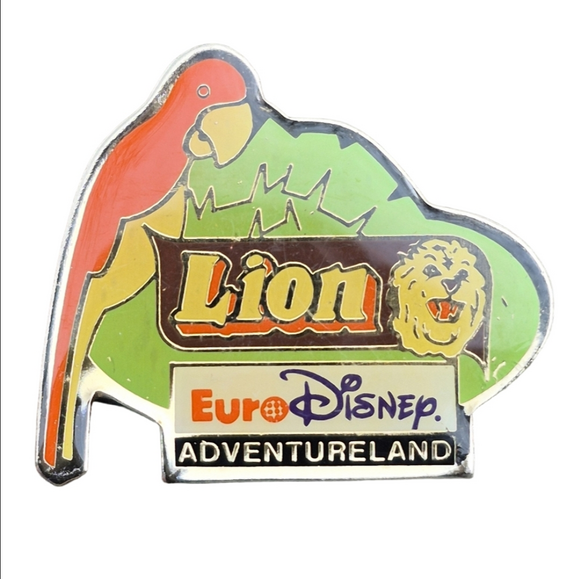 Disney Jewelry - Euro Disney Enamel Pin "Lion" Adventureland